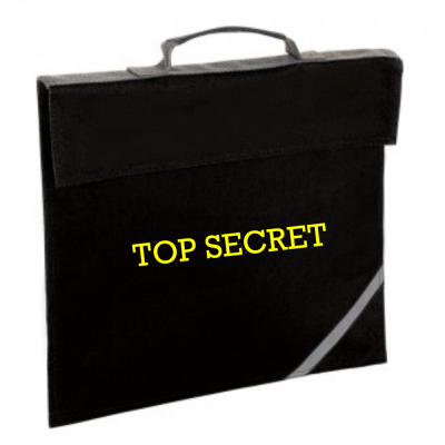 Book Bag Top Secret
