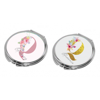 Personalised Compact Mirror Q