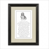 Basset Hound Dog Framed Print Doggerel
