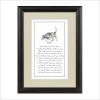 Beagle dog framed Print Doggerel