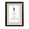 Terrier Dog framed print Doggerel
