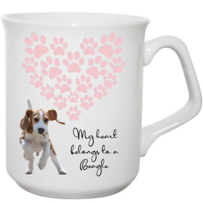 Beagle Mug My heart belongs