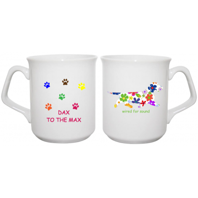 Dachshund Mug Dax to the Max WH