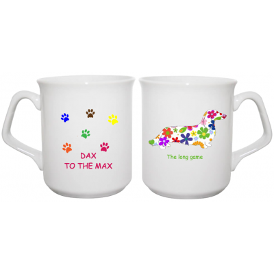 Dachshund Mug Dax to the Max LH