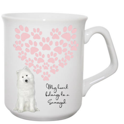 Samoyed Mug My heart belongs