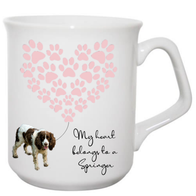 Springer Spaniel Mug My heart belongs