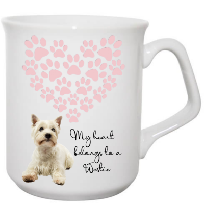 West Highland White Terrier Mug My heart belongs