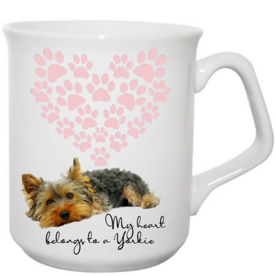 Yorkshire Terrier Mug My heart belongs