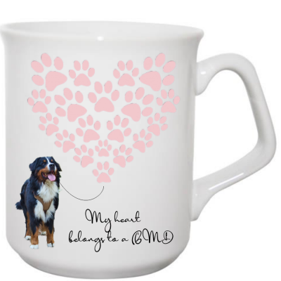 Bernese Mountain Dog Mug My heart belongs