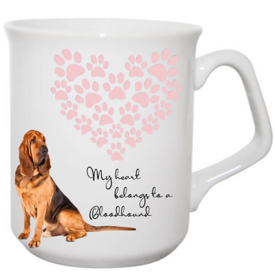 Bloodhound Mug My heart belongs