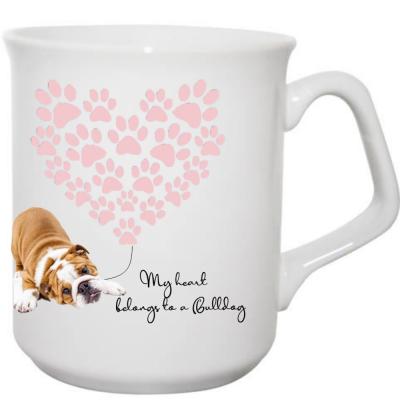 Bulldog Mug...My Heart