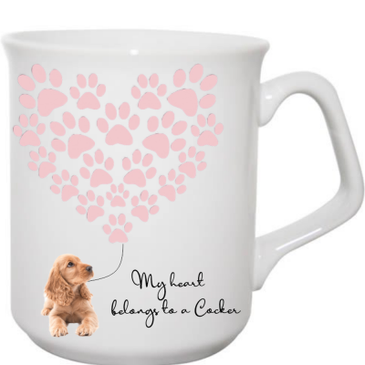 Cocker Spaniel Mug...My Heart
