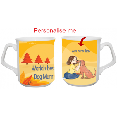 Worlds Best Dog Mum Mug