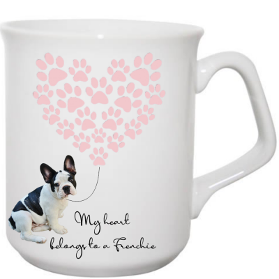 French Bulldog Mug My heart belongs