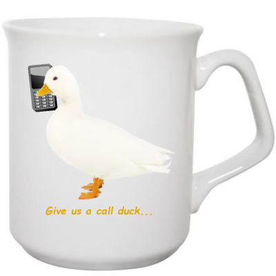 Call Duck mug