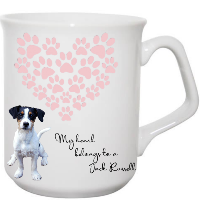 Jack Russell Terrier Mug My heart belongs