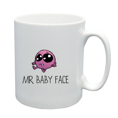 Mr Man Mug - Mr Babyface