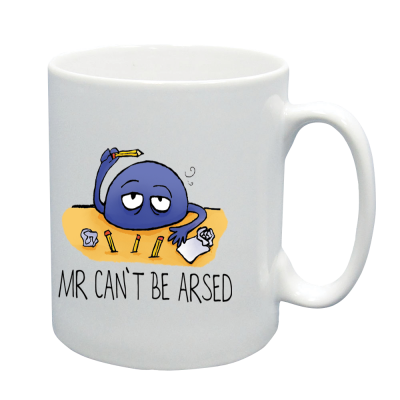 Mr Man Mug - Mr Can't Be Arsed