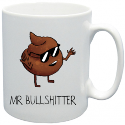 Mr Man Mug - Mr Bullshitter
