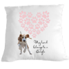 Beagle My heart belongs to cushion