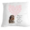 German Wire Haired Pointer My Heart belongs to cushion