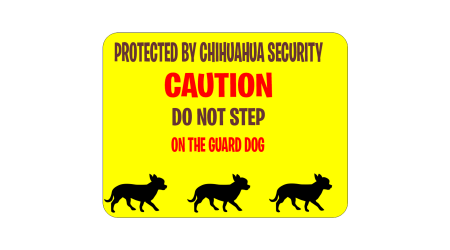 Warning/Security Signs