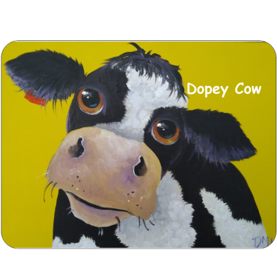 Cow Novelty Sign...Dopey Cow