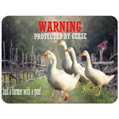 Warning Sign Farm