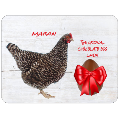 Maran Chicken Novelty Sign