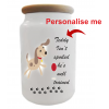 Pet Treat Storage Jar personalised Design 5