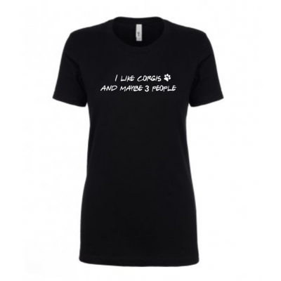 Corgi slogan T-shirt