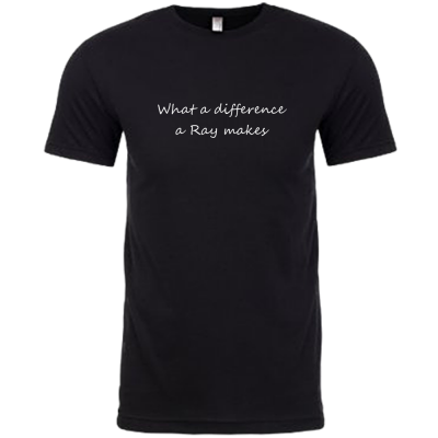 Slogan T shirt for RAY