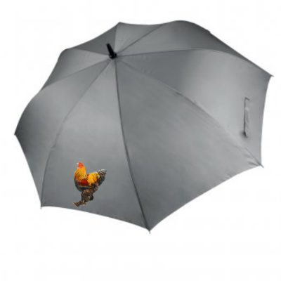 Brahma Gold Cockerel Design Umbrella
