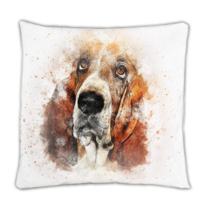 Basset Hound Cushion/Pillow