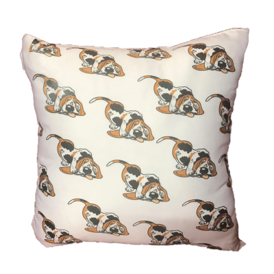 Basset Hounds cushion/Pillow