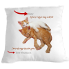 Kitten Cuddle Cushion personalised