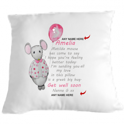 Childs Get Well Mouse Cushion
