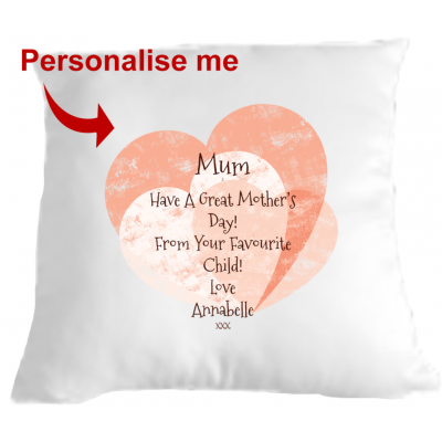 Mothers day cuddle cushion favourite child