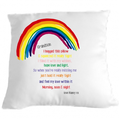 Cuddle Cushion Rainbow