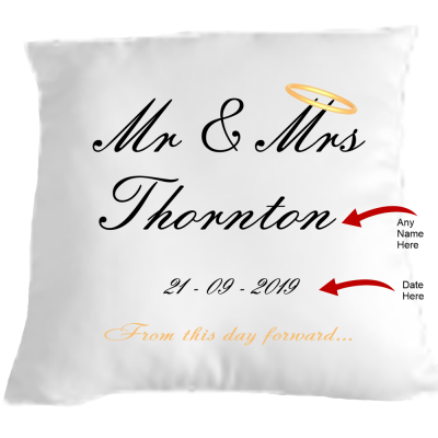 Mr & Mrs Cushion/Pillow