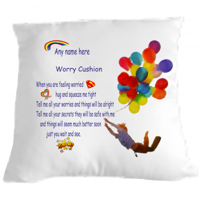 Childrens Worry Cushion/Pillow