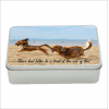 Dachshund tin dog treat tin sausage dog memory tin keepsakes